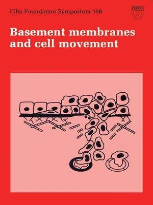 cover image of Basement Membranesand Cell Movement